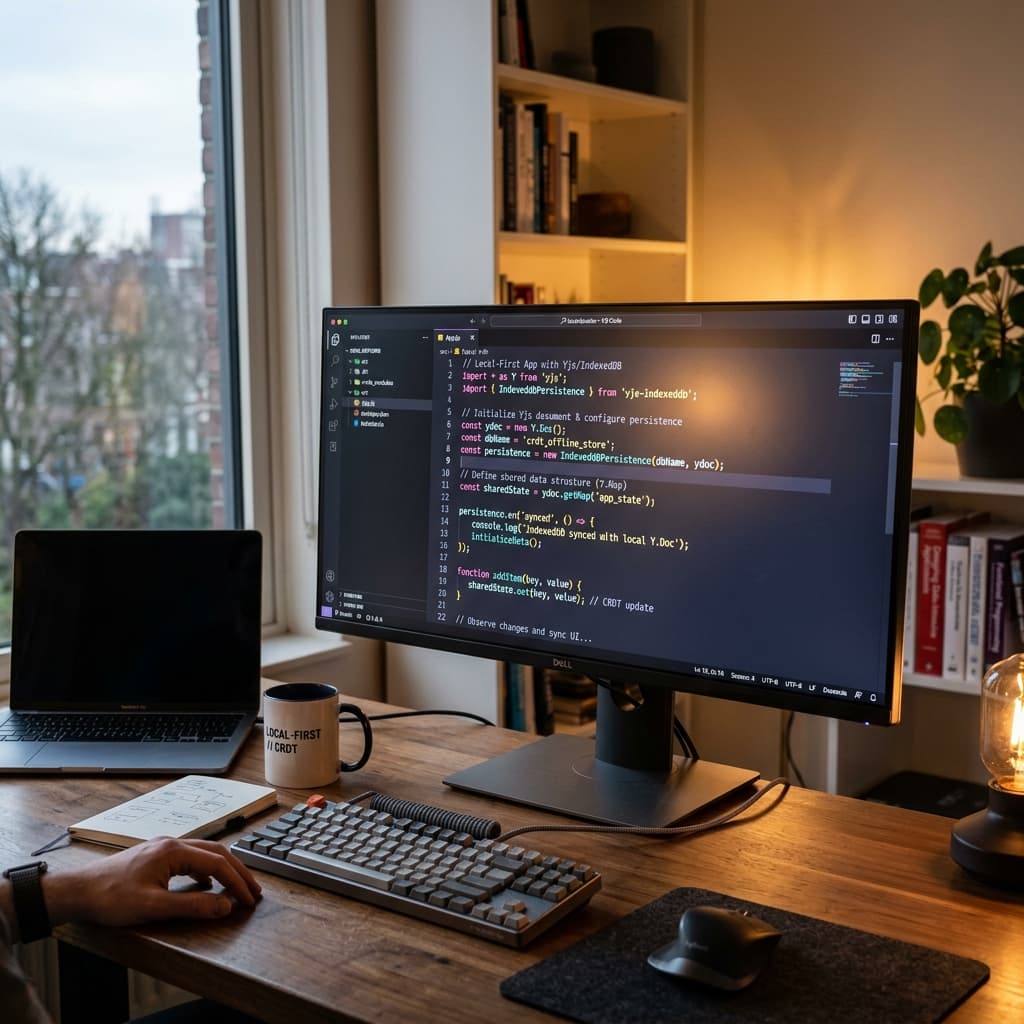 Building Local-First Web Apps in 2026: CRDTs and IndexedDB