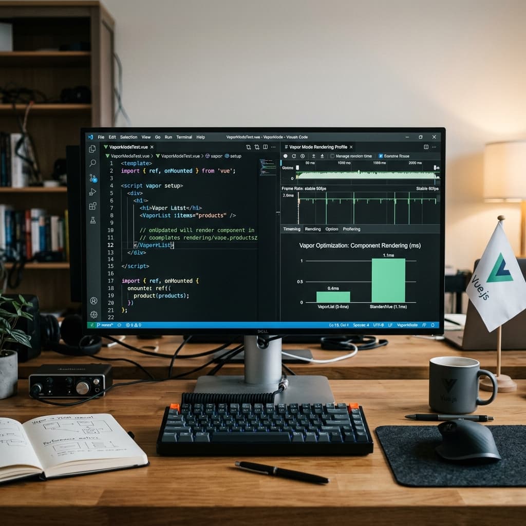 Vue Vapor Mode: Eliminating the Virtual DOM for Maximum Performance